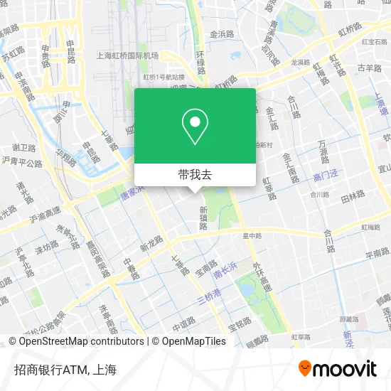 招商银行ATM地图