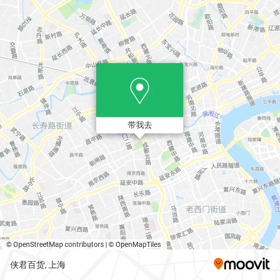 侠君百货地图
