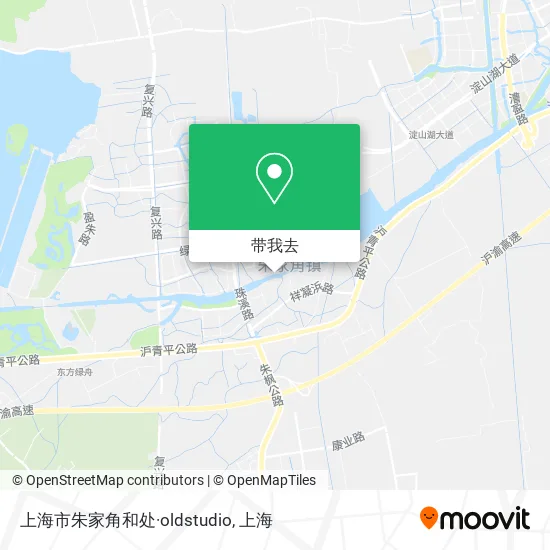 上海市朱家角和处·oldstudio地图