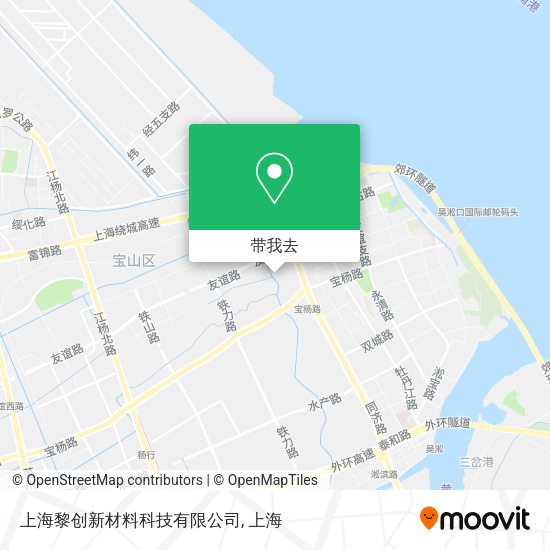 上海黎创新材料科技有限公司地图