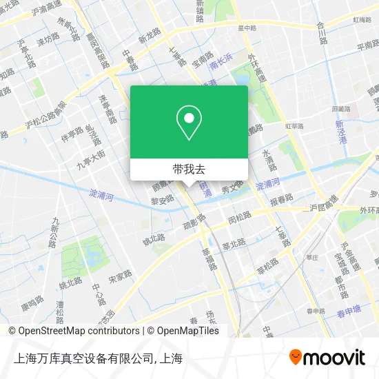 上海万库真空设备有限公司地图