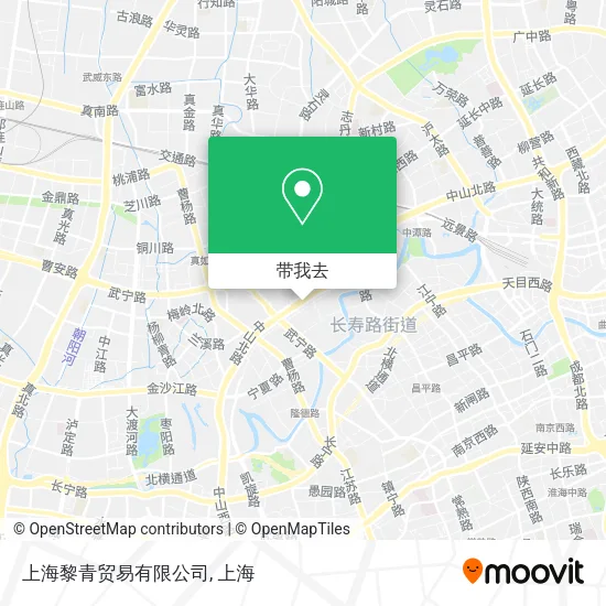 上海黎青贸易有限公司地图