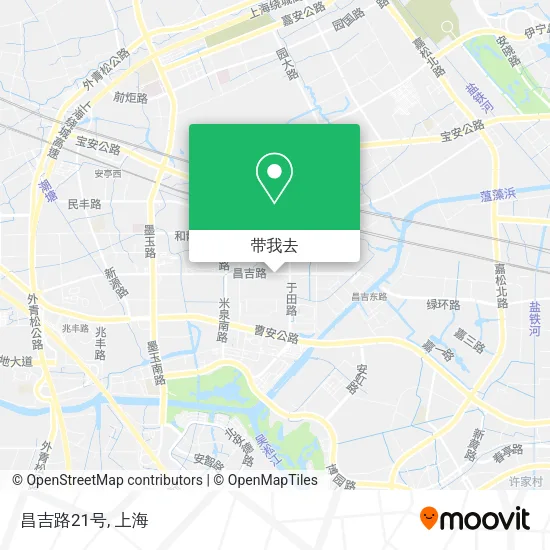 昌吉路21号地图