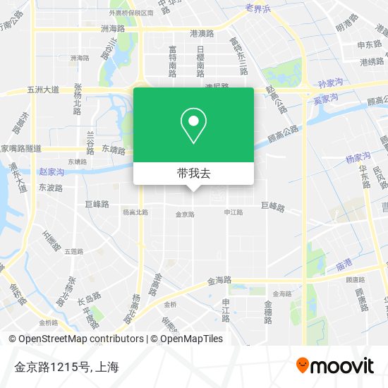 金京路1215号地图