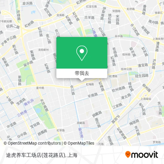 途虎养车工场店(莲花路店)地图