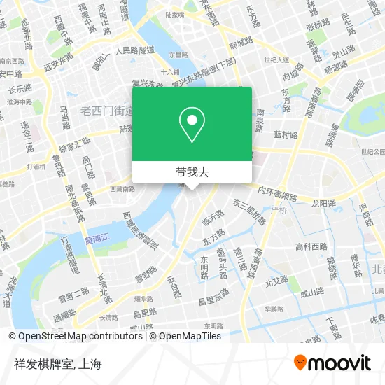 祥发棋牌室地图