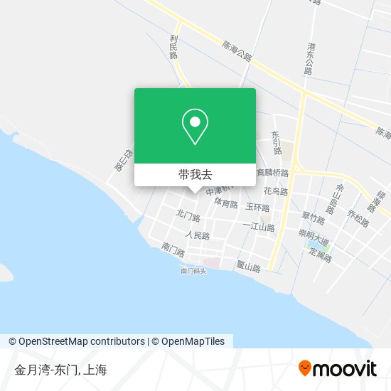金月湾-东门地图