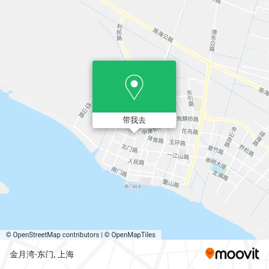 金月湾-东门地图