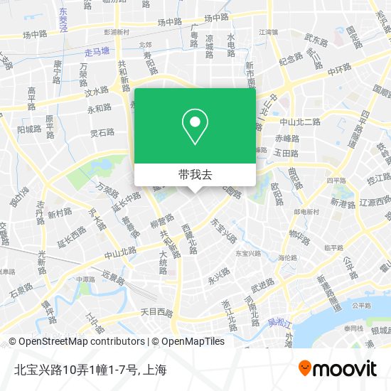 北宝兴路10弄1幢1-7号地图