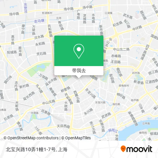 北宝兴路10弄1幢1-7号地图