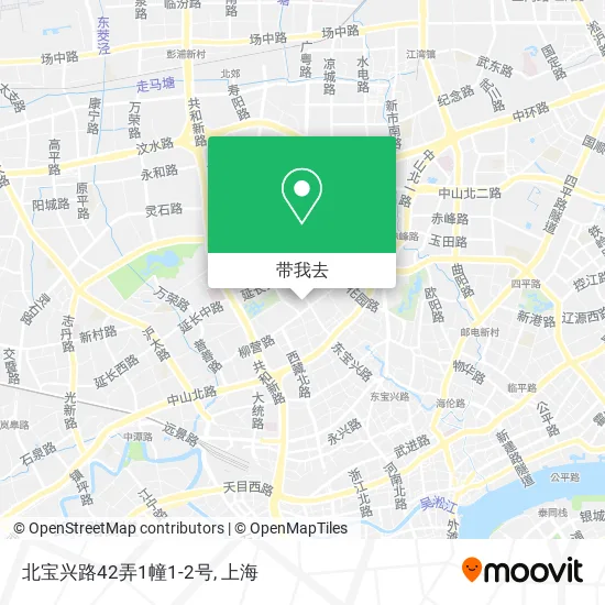 北宝兴路42弄1幢1-2号地图