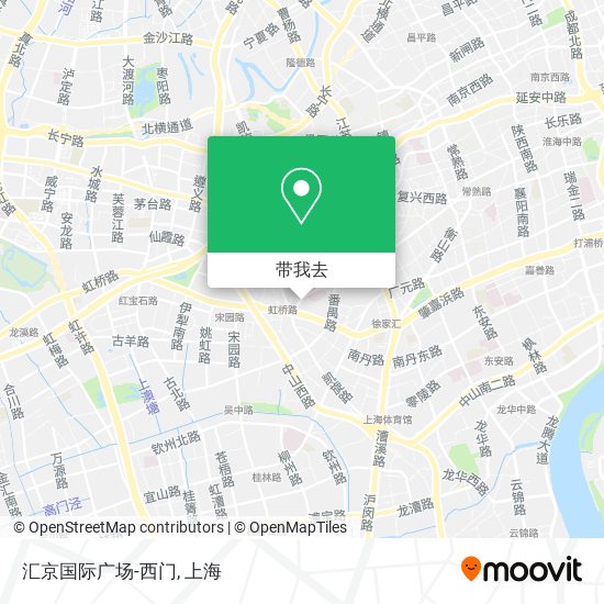 汇京国际广场-西门地图