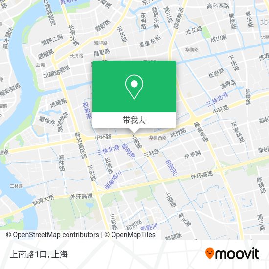 上南路1口地图