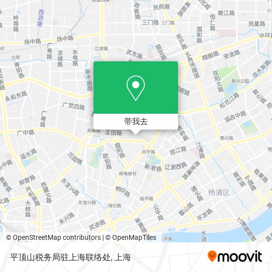 平顶山税务局驻上海联络处地图