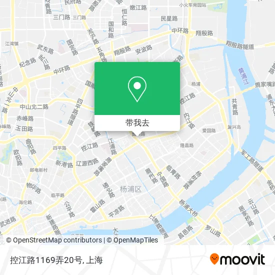 控江路1169弄20号地图