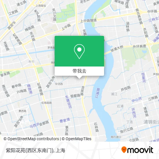 紫阳花苑(西区东南门)地图