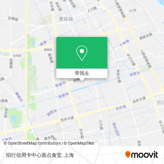 招行信用卡中心面点食堂地图