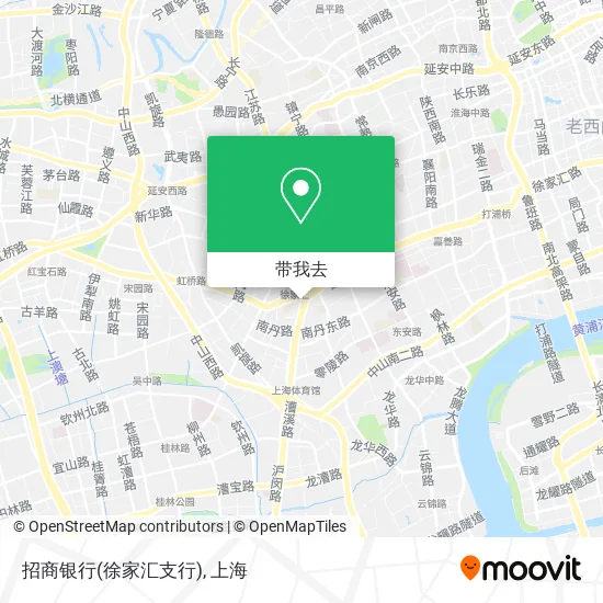 招商银行(徐家汇支行)地图