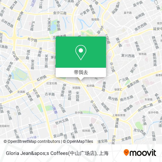Gloria Jean&apos;s Coffees(中山广场店)地图