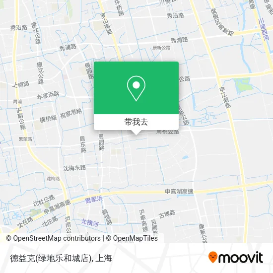 德益克(绿地乐和城店)地图