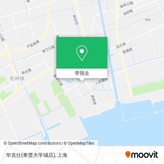 华克仕(奉贤大学城店)地图