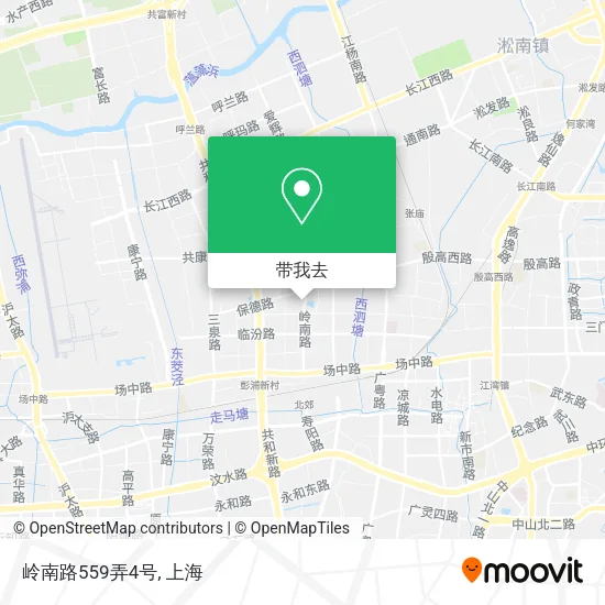 岭南路559弄4号地图