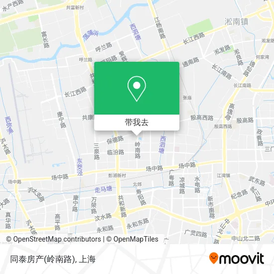同泰房产(岭南路)地图