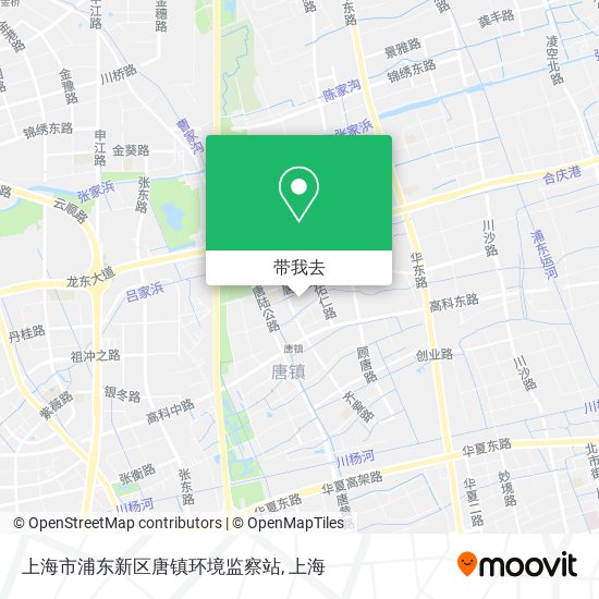 上海市浦东新区唐镇环境监察站地图