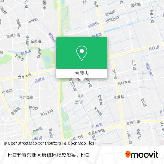 上海市浦东新区唐镇环境监察站地图