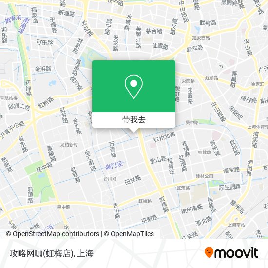 攻略网咖(虹梅店)地图