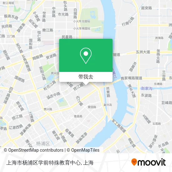 上海市杨浦区学前特殊教育中心地图