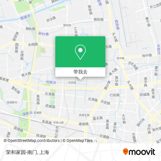 荣和家园-南门地图