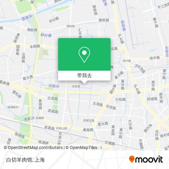 白切羊肉馆地图