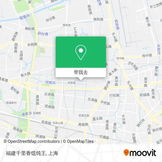福建千里香馄饨王地图