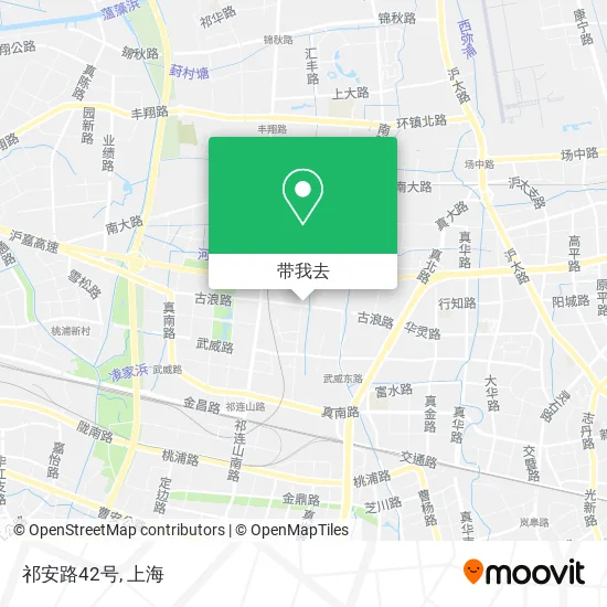 祁安路42号地图