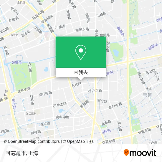 可芯超市地图
