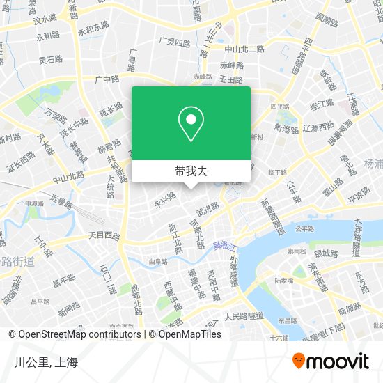 川公里地图