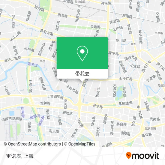 雷诺表地图