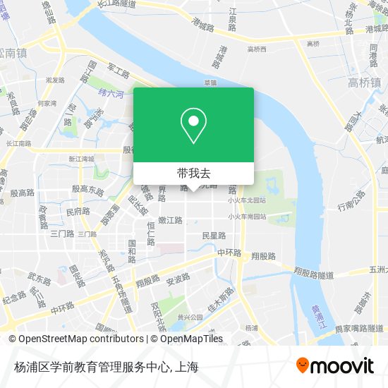 杨浦区学前教育管理服务中心地图