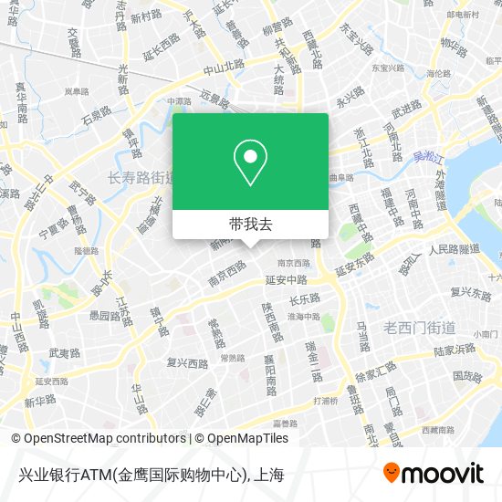 兴业银行ATM(金鹰国际购物中心)地图