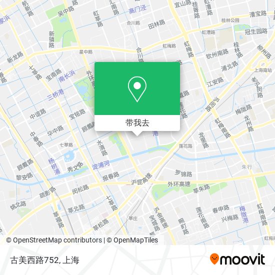 古美西路752地图