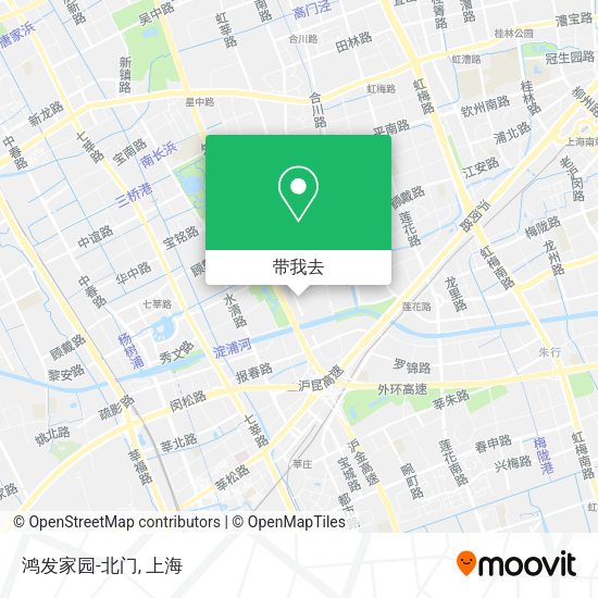 鸿发家园-北门地图