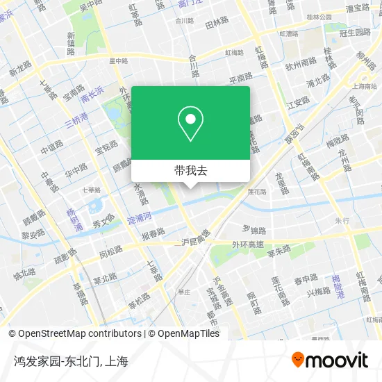 鸿发家园-东北门地图