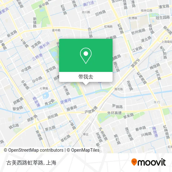 古美西路虹莘路地图