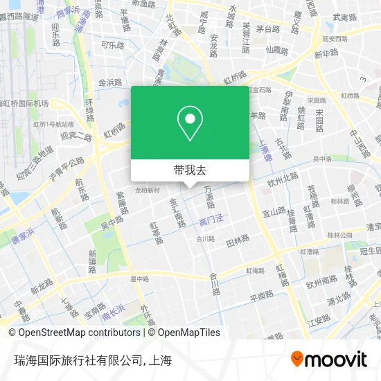 瑞海国际旅行社有限公司地图