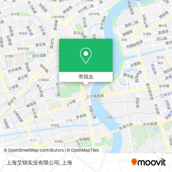 上海艾锦实业有限公司地图