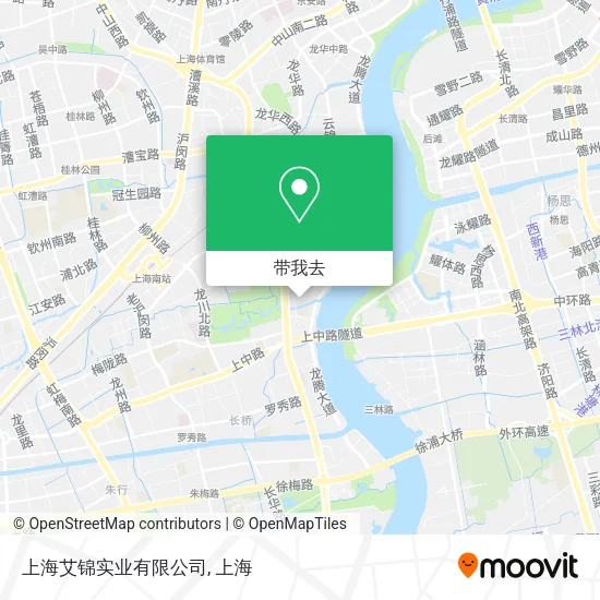 上海艾锦实业有限公司地图