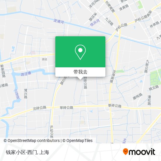 钱家小区-西门地图
