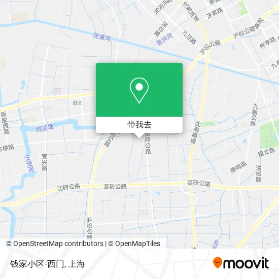 钱家小区-西门地图
