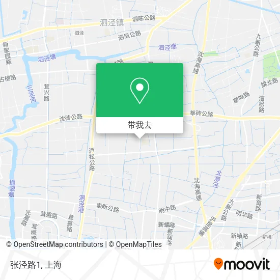 张泾路1地图